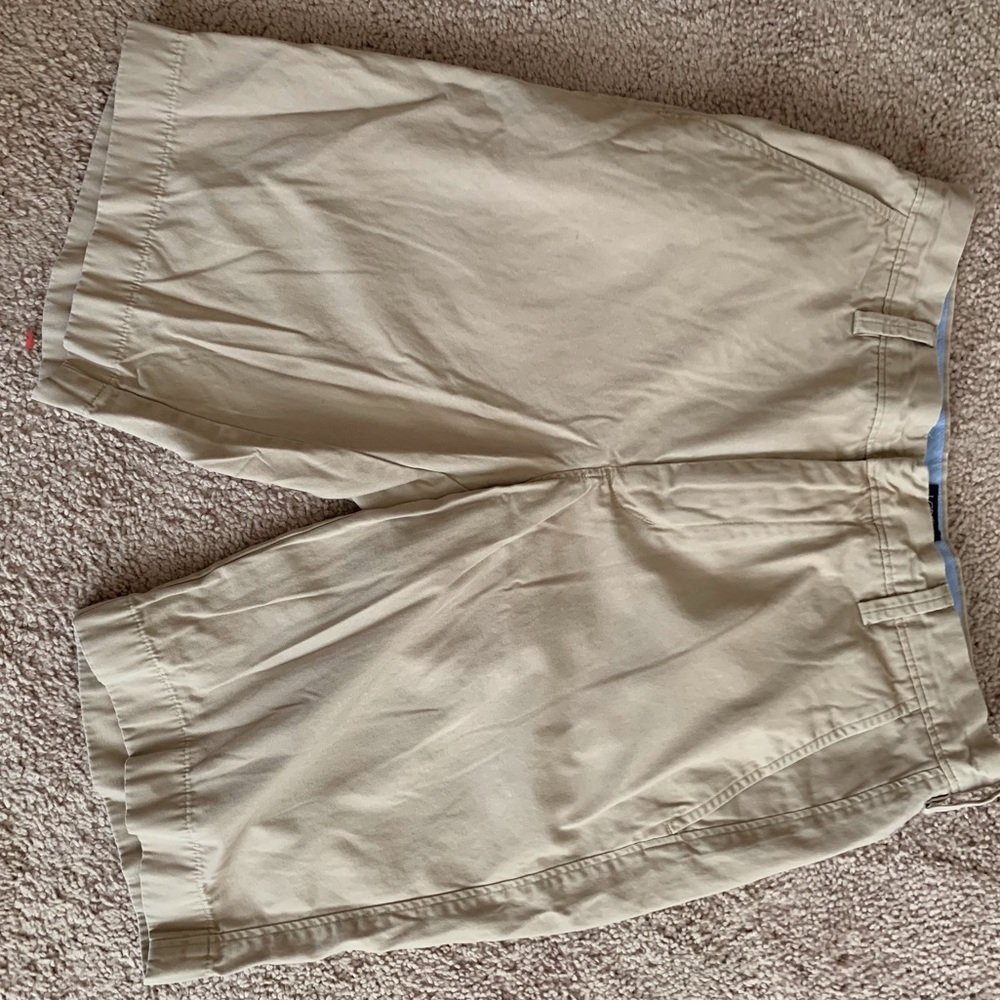 J Crew Khaki Flat Front Shorts